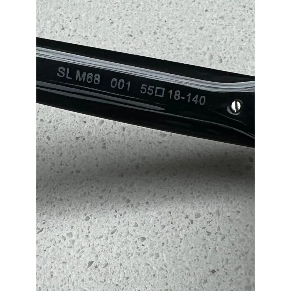 Saint Laurent SLM68 Black Grey Sunglasses - Picture 10 of 10
